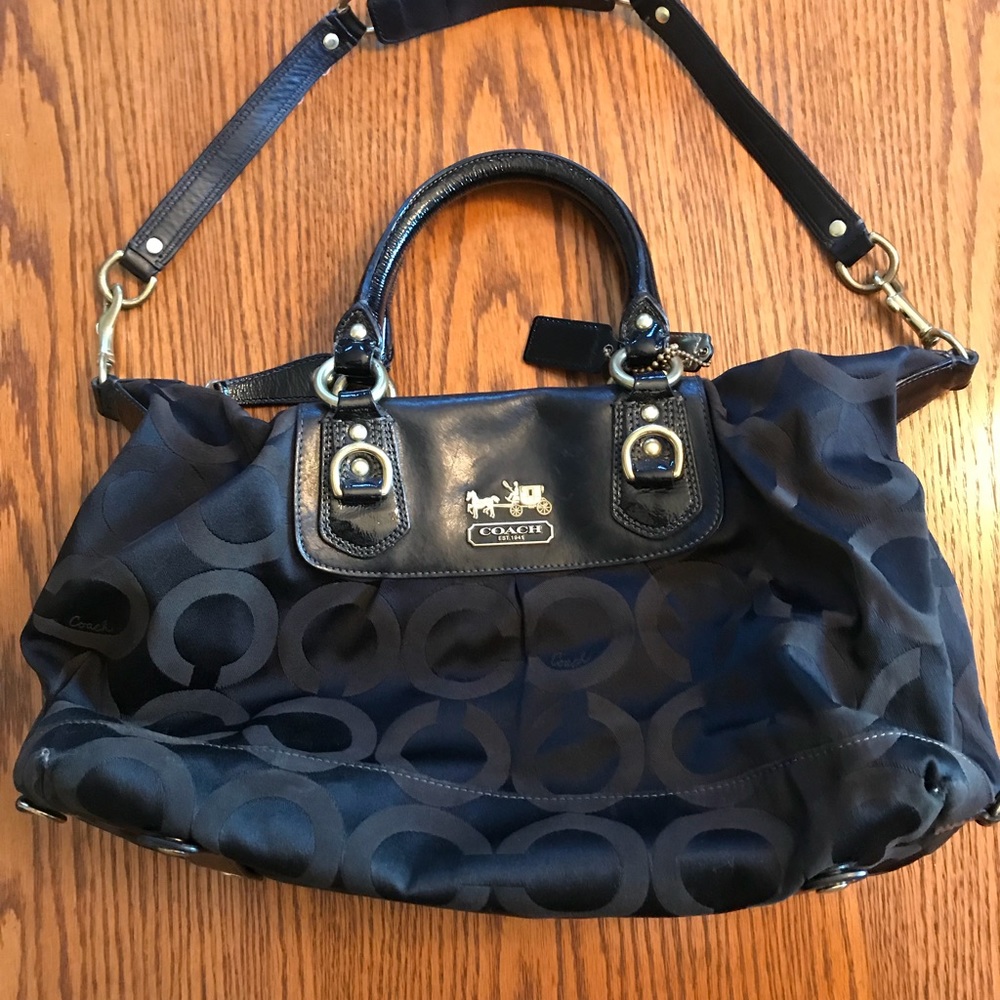Coach black bag